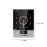 PHILIPS Daily Collection 2100W Induction Cooktop with 8 Power Settings