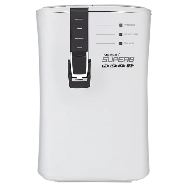 Aquaguard Superb 4.9L UV + UF Water Purifier with LED Indicator (White)