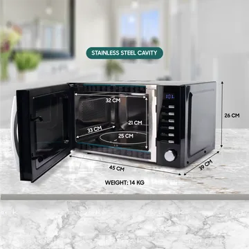 Croma 20L Convection Microwave Oven with LED Display