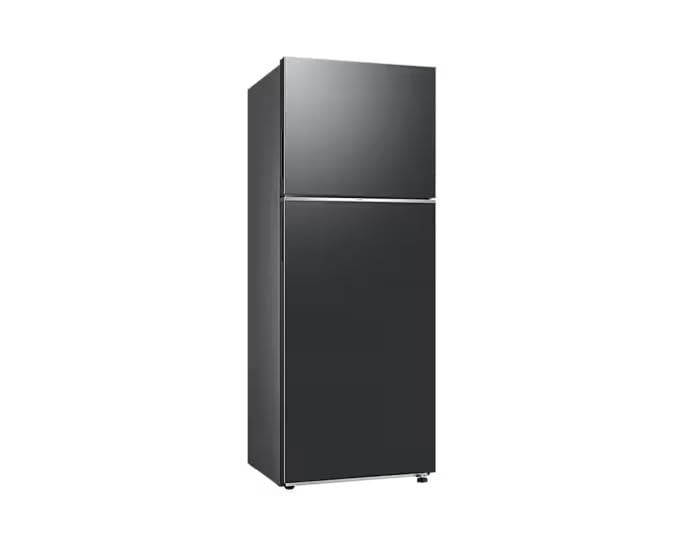 Samsung 465 Litres 2 Star Frost Free Double Door Smart Wifi Enabled Refrigerator with Easily Switch Modes (RT51DG682BB1TL, Black Matt)