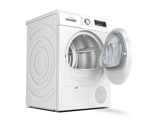 BOSCH 7 kg with 99.9% Dry Clothes Dryer with In-built Heater White  (WTN86203IN)