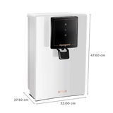 Aquaguard Stylo 6L RO + UV + MTDS Smart Water Purifier with Active Copper Zinc Booster Technology (White)