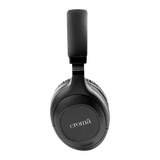 Croma Bluetooth Headphone with Mic (Up to 16 Hours Playback, On Ear, Black)