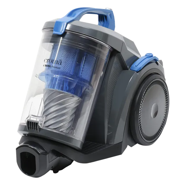 Croma 2200W Dry Vacuum Cleaner with Multi Cyclonic Technology (Auto Cord Winder, Blue)