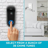 Qubo Wireless Video Door Bell (Person Detection, HCD01, Black)