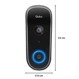 Qubo Wireless Video Door Bell (Person Detection, HCD01, Black)