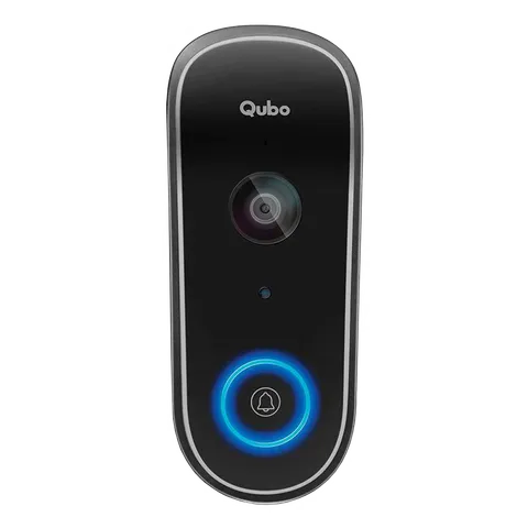 Qubo Wireless Video Door Bell (Person Detection, HCD01, Black)