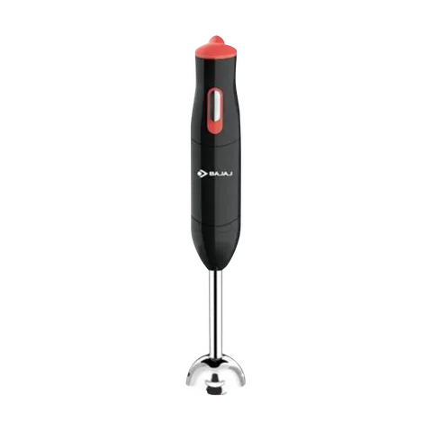 BAJAJ 300 Watt Hand Blender (Silent DC Motor, Black)