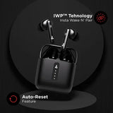 boAt Airdopes 148 TWS Earbuds with Environmental Noise Cancellation (IPX4 Sweat & Water Resistant, 42 Hours Playtime, Black)