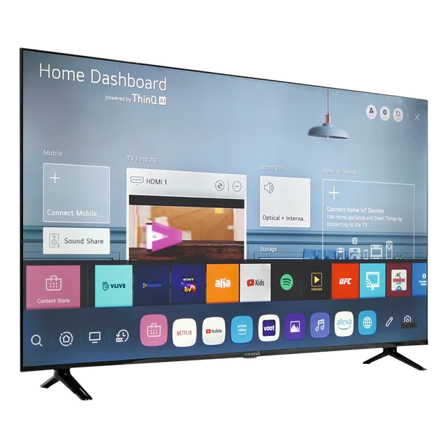 Croma 140 cm (55 inch) 4K Ultra HD LED WebOS TV with Google Assistant