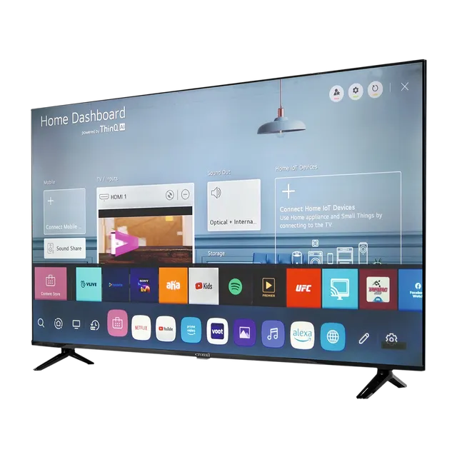 Croma 140 cm (55 inch) 4K Ultra HD LED WebOS TV with Google Assistant