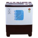 Croma 8.5 kg 5 Star Semi Automatic Washing Machine with Active Soak Function (CRLW085SMF231002, Burgundy)