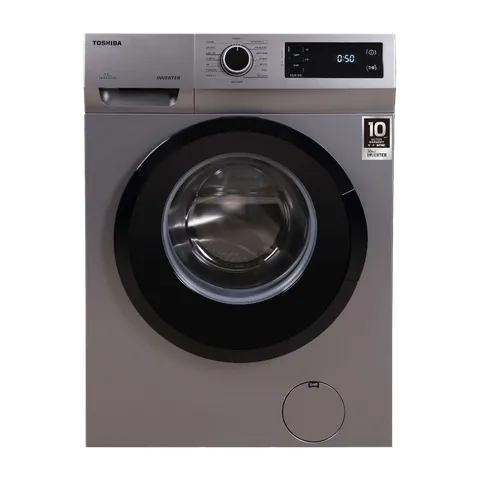 Toshiba 7.5 kg Fully Automatic Front Load Washing Machine (TW-BJ85S2, Silver)