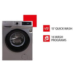 Toshiba 7.5 kg Fully Automatic Front Load Washing Machine (TW-BJ85S2, Silver)