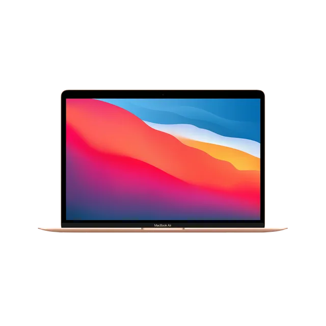 Apple MacBook Air 2020 (13.3 Inch, M1, 8GB, 256GB, macOS Big Sur, Gold)