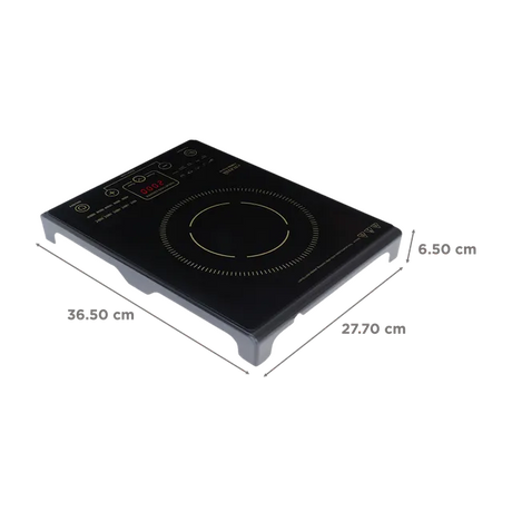 Croma 2000W Induction Cooktop with 5 Preset Menus