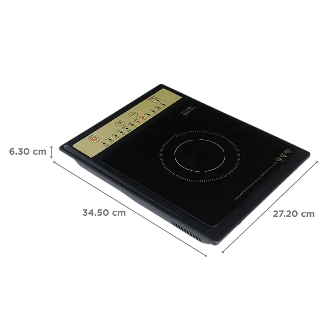 Croma 1200W Induction Cooktop with 7 Preset Menus