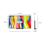 LG 65 Inch OLED evo TV (65C2X)