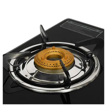 Faber Marvel 3BB BK Tempered Glass Top 3 Burner Manual Gas Stove (Scratch Resistant, Black)