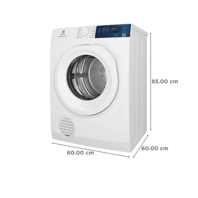 Electrolux UltimateCare 300 7.5 kg Fully Automatic Front Load Dryer (ReverseTumbling Function, EDV754H3WB, White)