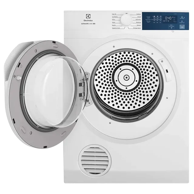 Electrolux UltimateCare 300 7.5 kg Fully Automatic Front Load Dryer (ReverseTumbling Function, EDV754H3WB, White)