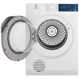 Electrolux 8.5 Kg Fully Automatic Front Load Dryer (UltimateCare 300, EDV854J3WB, ReverseTumbling, White)