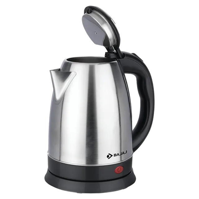 BAJAJ KTX 1500 Watt 1.8 Litre Electric Kettle with Concealed Heating Element (Black)