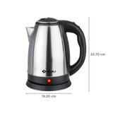 BAJAJ KTX 1500 Watt 1.8 Litre Electric Kettle with Concealed Heating Element (Black)