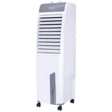 Croma 50 Litres Tower Air Cooler with Inverter Compatible (Ice Chamber, White & Grey)