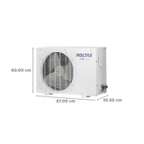 VOLTAS Adjustable Inverter AC, 1.5 Ton, 3 star- 183V Vectra Prism