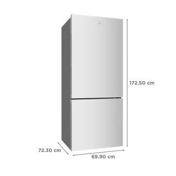 Electrolux 425 Litres 2 Star Frost Free Double Door Refrigerator (RIN Steel)