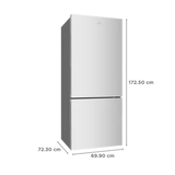 Electrolux 425 Litres 2 Star Frost Free Double Door Refrigerator (RIN Steel)