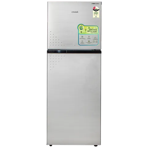 Croma 256 Litres 2 Star Frost Free Double Door Refrigerator with Inverter Technology