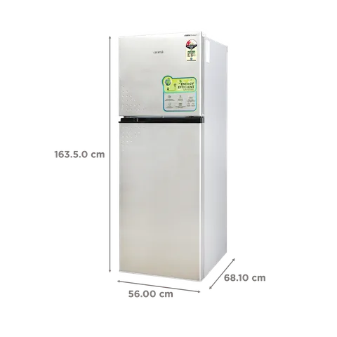 Croma 256 Litres 2 Star Frost Free Double Door Refrigerator with Inverter Technology