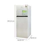 Croma 256 Litres 2 Star Frost Free Double Door Refrigerator with Inverter Technology