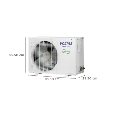 VOLTAS 183v Vertis Elite Marvel 5 in 1 Convertible 1.5 Ton 3 Star Inverter Split AC with 4-Way Swing (Copper Condenser)