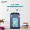 Croma 11 kg 5 Star Inverter Fully Automatic Top Load Washing Machine ( In-built Heater, Mid Black)