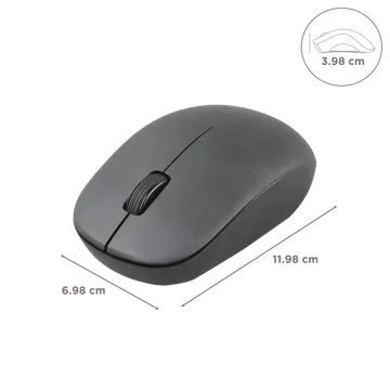 LAPCARE SAFARI WIRELESS MOUSE BLACK