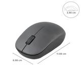 LAPCARE SAFARI WIRELESS MOUSE BLACK