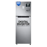 Samsung 224 Litres 2 Star Frost Free Double Door Refrigerator with Curd Maestro and Digital Inverter Compressor (RT28C3522S8/HL, Elegant Inox)