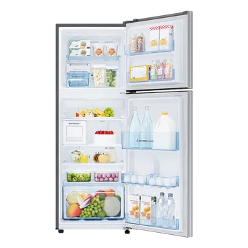 Samsung 224 Litres 2 Star Frost Free Double Door Refrigerator with Curd Maestro and Digital Inverter Compressor (RT28C3522S8/HL, Elegant Inox)