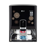 LG PuriCare 8L RO + UV Water Purifier with Mineral Booster (Black with Regal Pattern)