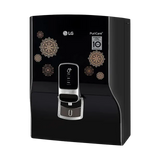 LG PuriCare 8L RO + UV Water Purifier with Mineral Booster (Black with Regal Pattern)