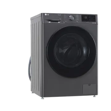 LG 8 Kg 5 Star Inverter Fully Automatic Front Load Washing Machine (FHP1208A5M.AMBQEIL, In-built Heater, Middle Black)