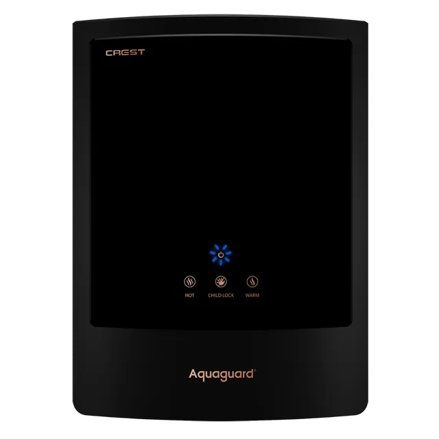 Aquaguard Crest UV Hot & Cold Water Purifier with Touch Sense Technology (Black)