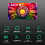 LG LED 108 cm (43 inch) 4K Ultra HD Smart TV (Model: 43UR8050)