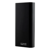 Croma 20000 mAh 22.5W Fast Charging Power Bank (2 Type A, 1 PD Type C & 1 Micro USB Port, Aluminium Casing, Apple Compatible, Black)