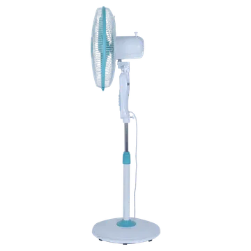 Croma 400mm 3 Blade Silent Operation Pedestal Fan (Powerful & Durable, Blue)