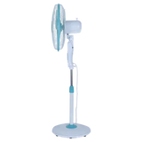 Croma 400mm 3 Blade Silent Operation Pedestal Fan (Powerful & Durable, Blue)