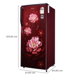 Croma 205 Litres 3 Star Direct Cool Single Door Refrigerator with Inverter Technology (Model: CRLR206DID250503)